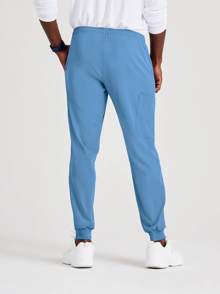 Barco Scrubs Men's Structure Jogger Ceil Blue | scrub-supply.com