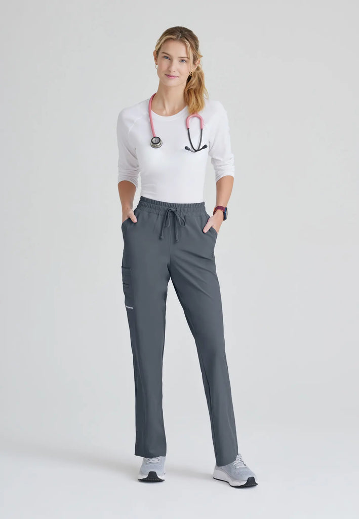 Barco Scrubs Women's Gamma Pant Pewter | scrub-supply.com