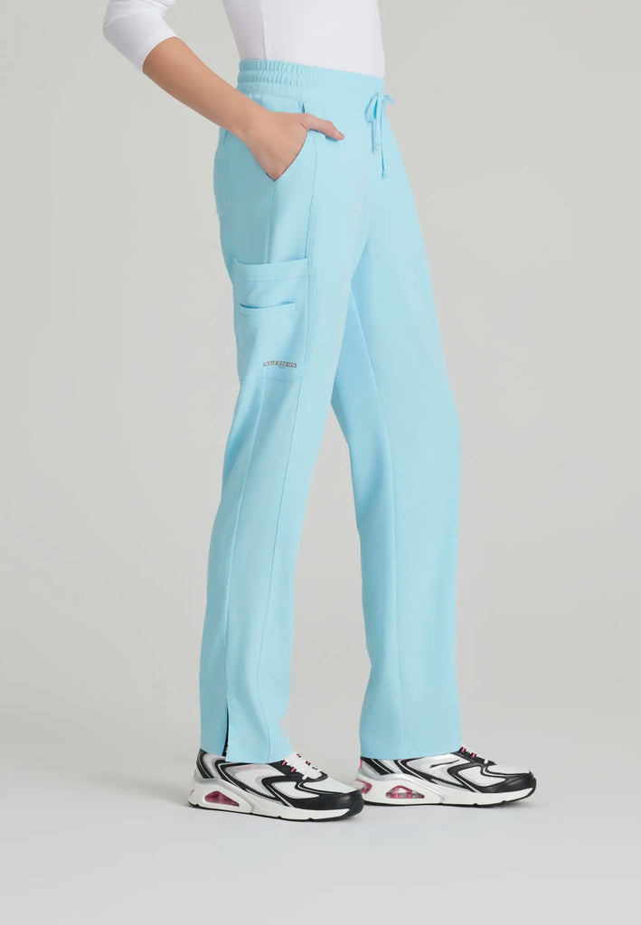 Barco Scrubs Women's Gamma Pant Poolside Blue | scrub-supply.com