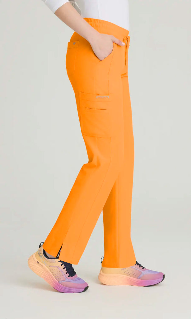 Skechers by Barco Scrubs Women's Gamma Pant Bright Marigold | scrub-supply.com