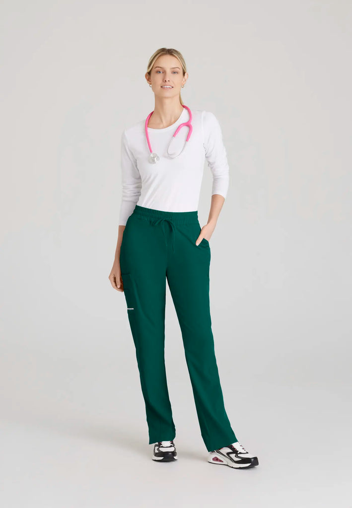 Barco Scrubs Women's Gamma Pant Hunter Green | scrub-supply.com