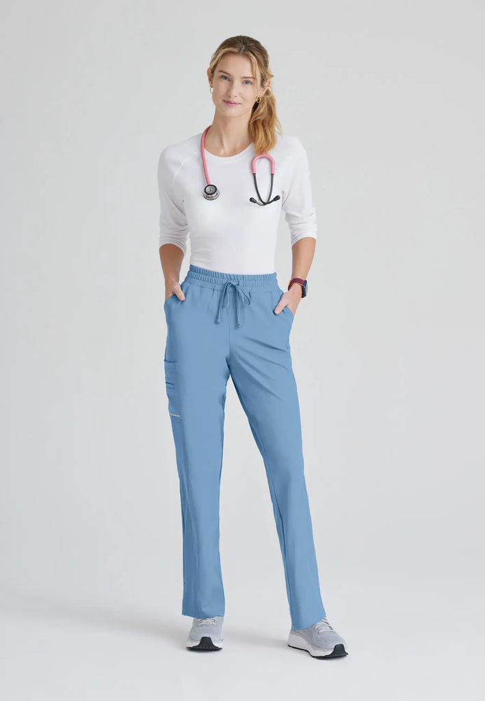 Barco Scrubs Women's Gamma Pant Ceil Blue | scrub-supply.com