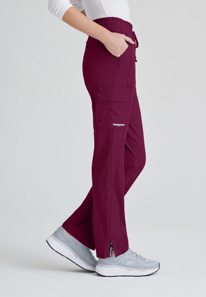 Barco Scrubs Women's Gamma Pant Wine | scrub-supply.com