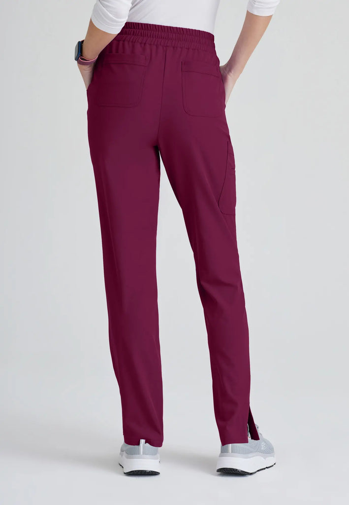 Barco Scrubs Women's Gamma Pant Wine | scrub-supply.com