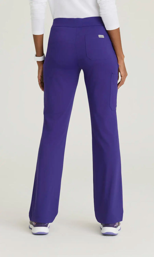 Skechers by Barco Scrubs Women's Glide Knit Flare Pant Brilliance | scrub-supply.com