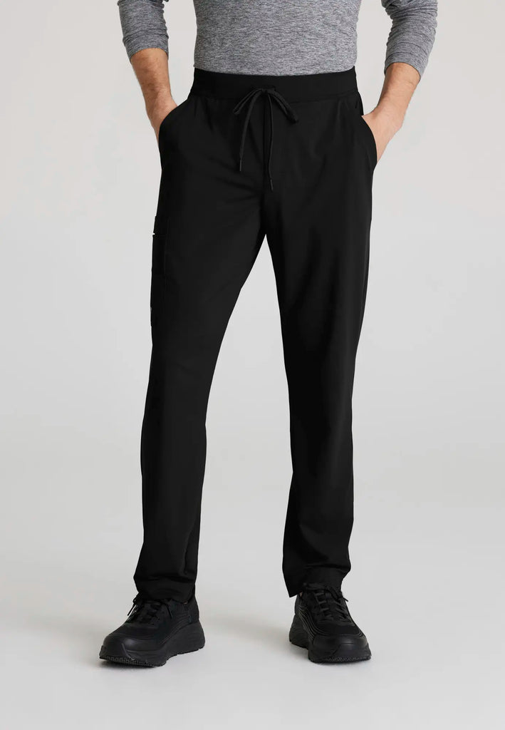 Barco Scrubs Men's Rebound Knit Pant Black | scrub-supply.com