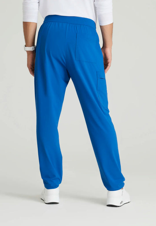 Skechers by Barco Scrubs Men's Rebound Knit Pant New Royal | scrub-supply.com