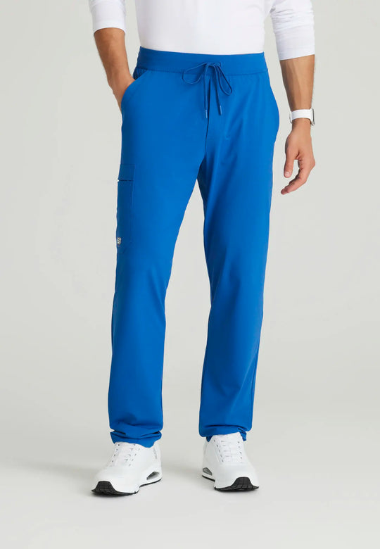 Skechers by Barco Scrubs Men's Rebound Knit Pant New Royal | scrub-supply.com