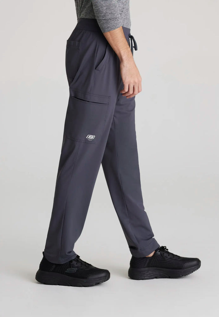 Barco Scrubs Men's Rebound Knit Pant Pewter | scrub-supply.com