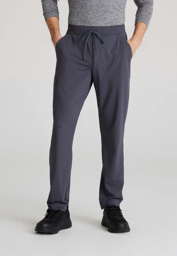 Barco Scrubs Men's Rebound Knit Pant Pewter | scrub-supply.com