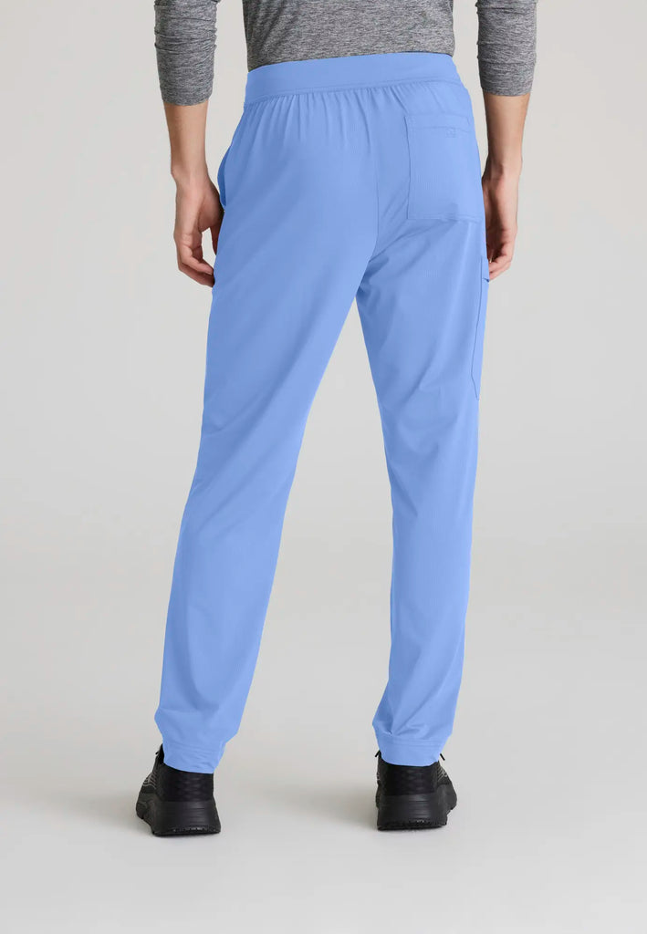 Barco Scrubs Men's Rebound Knit Pant Ceil Blue | scrub-supply.com