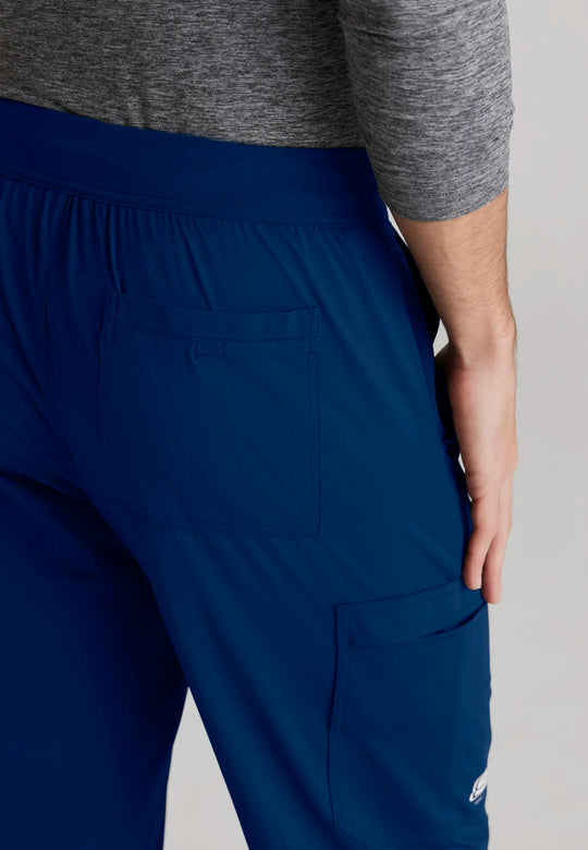 Barco Scrubs Men's Rebound Knit Pant Navy | scrub-supply.com