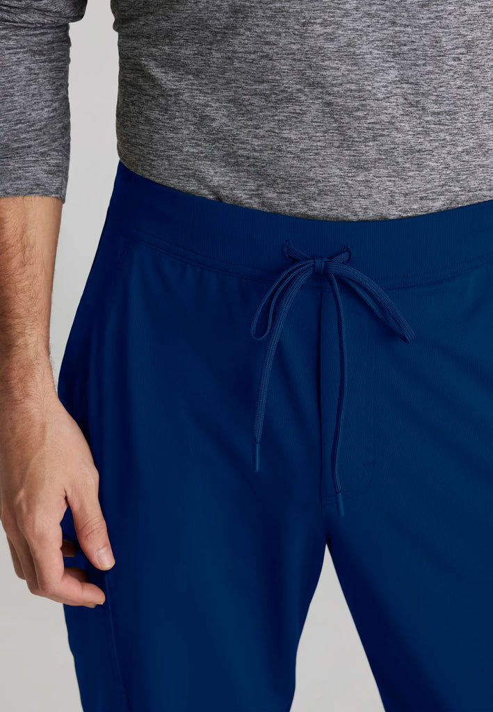Skechers by Barco Scrubs Men's Rebound Knit Pant Navy | scrub-supply.com