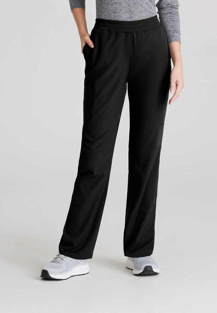 Barco Scrubs Women's Aura Pant Black | scrub-supply.com