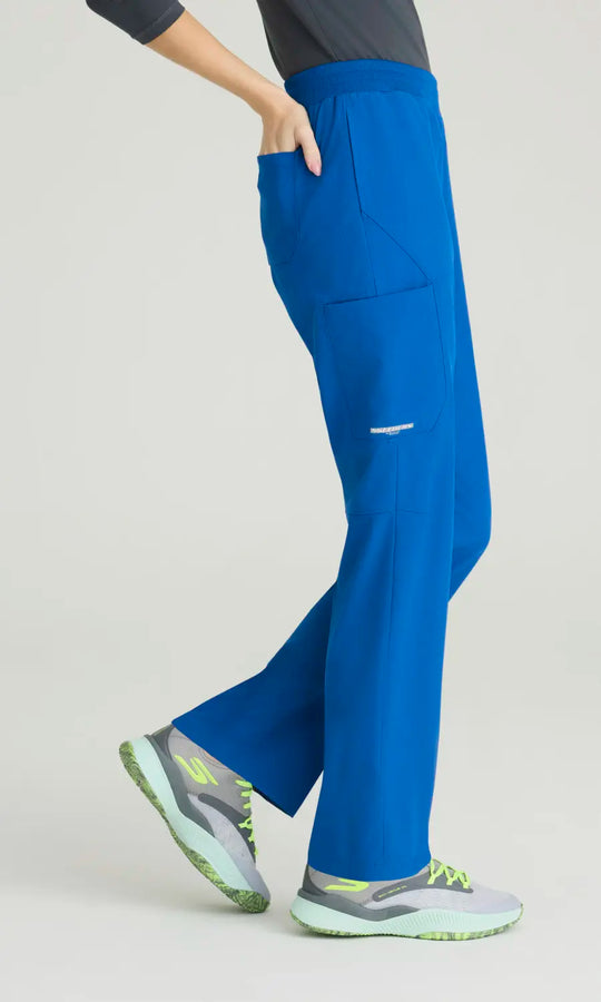 Skechers by Barco Scrubs Women's Aura Pant New Royal | scrub-supply.com