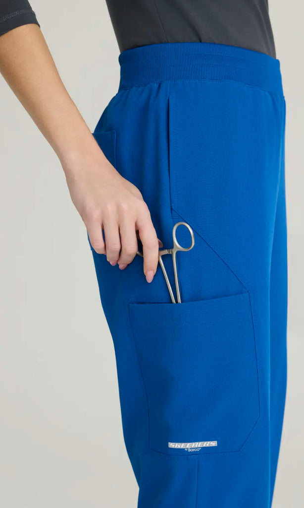 Skechers by Barco Scrubs Women's Aura Pant New Royal | scrub-supply.com