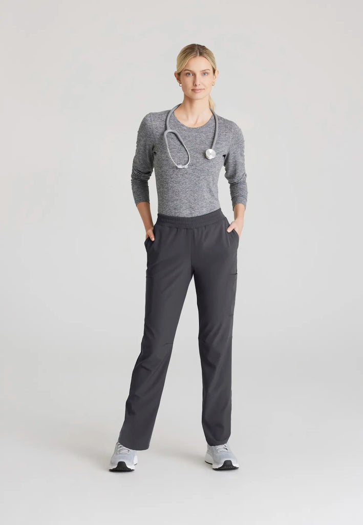 Barco Scrubs Women's Aura Pant Pewter | scrub-supply.com