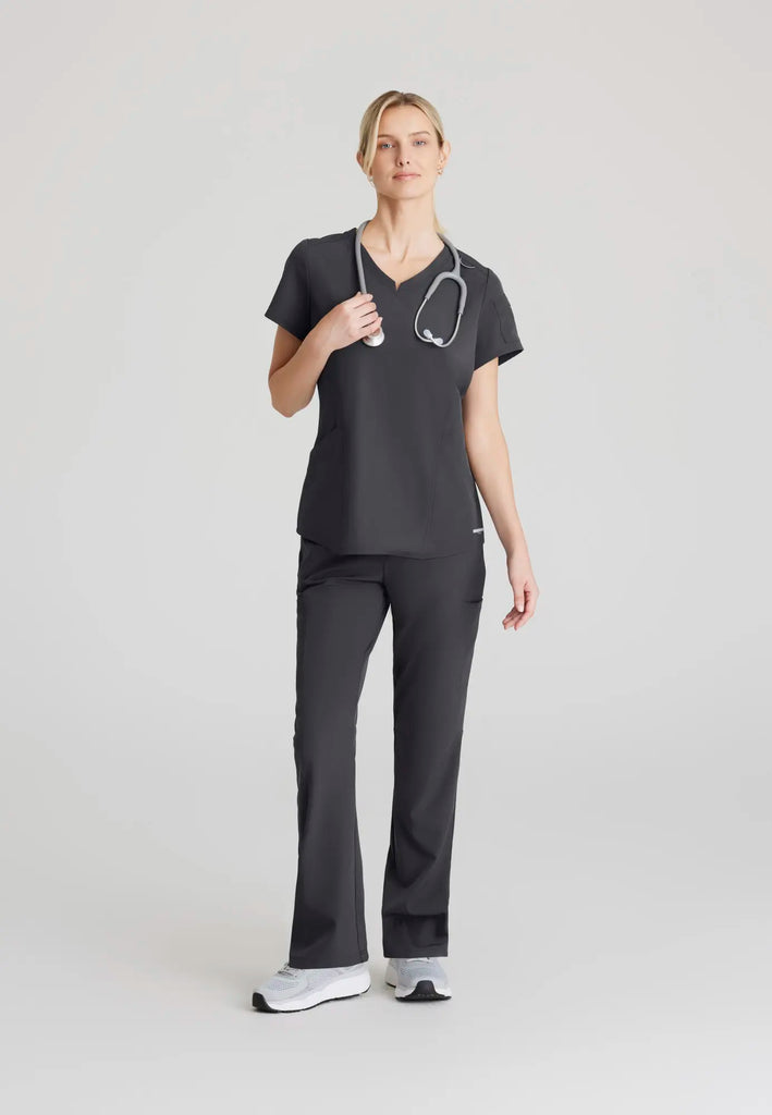 Barco Scrubs Women's Aura Pant Pewter | scrub-supply.com