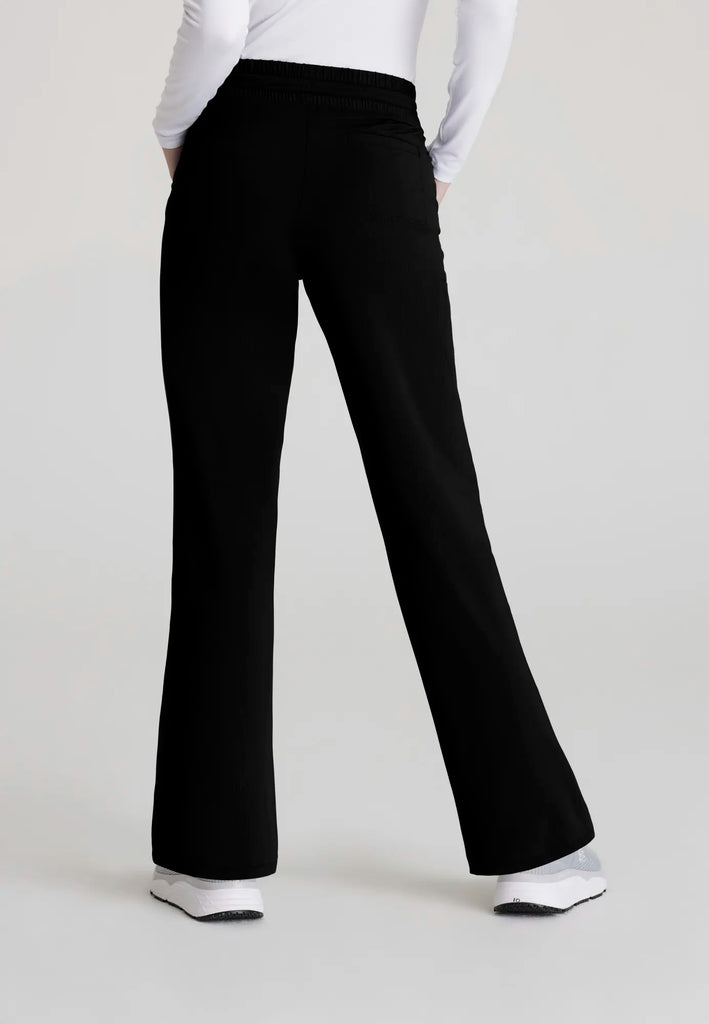 Barco Scrubs Women's Reach Knit Pant Black | scrub-supply.com