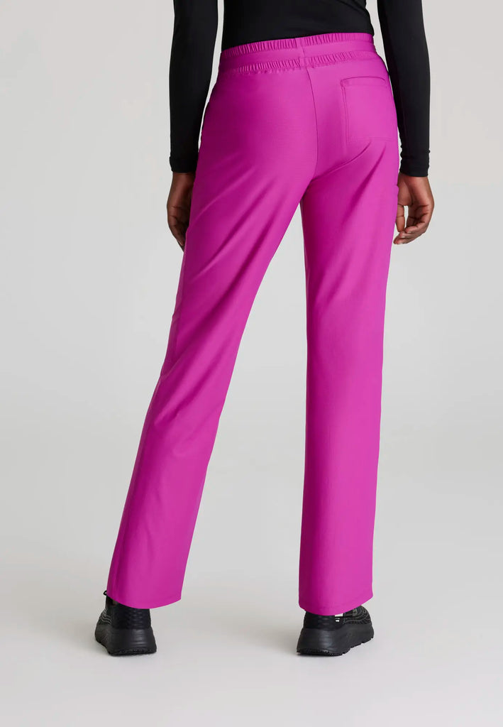 Barco Scrubs Women's Reach Knit Pant Deep Magenta | scrub-supply.com