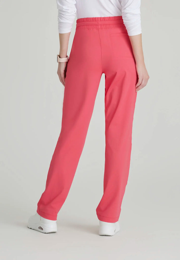 Barco Scrubs Women's Reach Knit Pant Punch Pink | scrub-supply.com