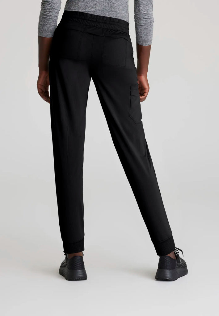 Barco Scrubs Women's Pace Knit Jogger Black | scrub-supply.com