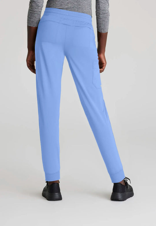 Skechers by Barco Scrubs Women's Pace Knit Jogger Ceil Blue | scrub-supply.com