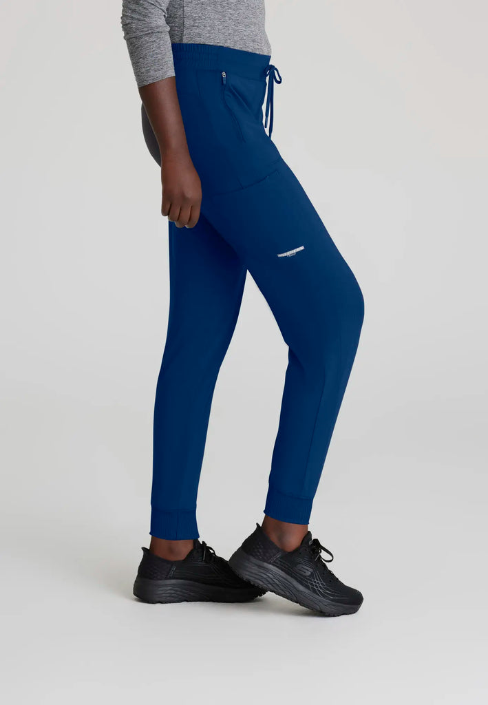 Barco Scrubs Women's Pace Knit Jogger Navy | scrub-supply.com