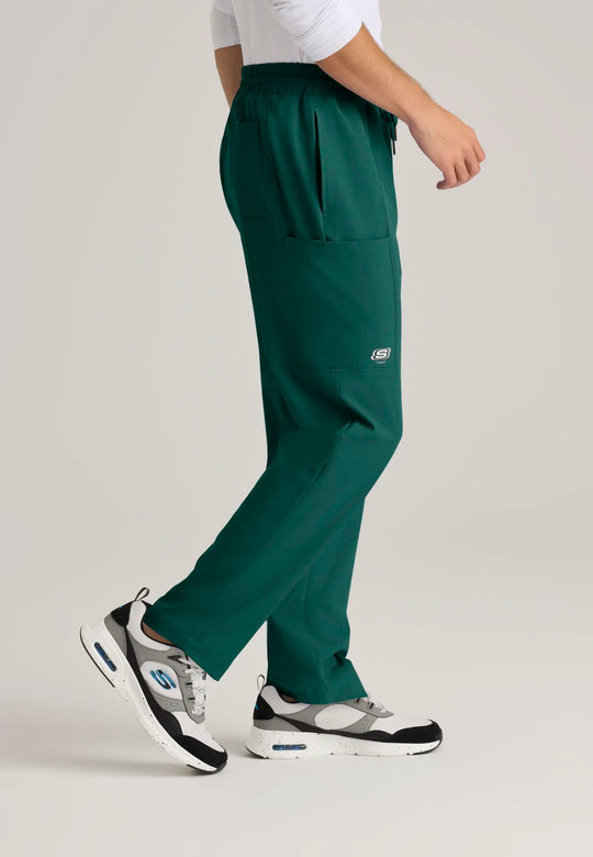 Skechers by Barco Scrubs Men's Horizon Pant Hunter Green | scrub-supply.com