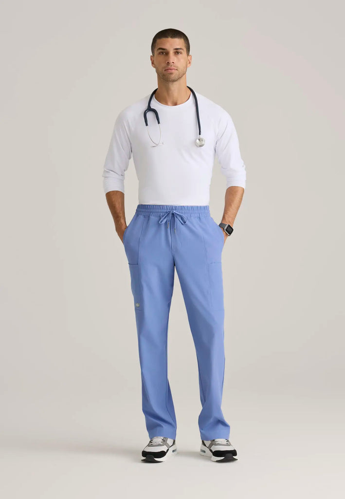 Barco Scrubs Men's Horizon Pant Ceil Blue | scrub-supply.com