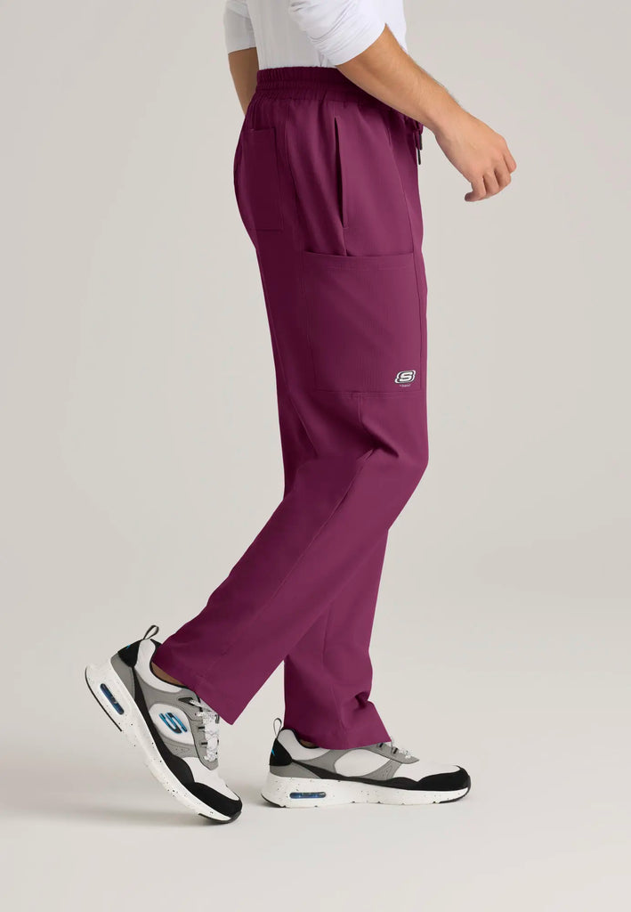 Barco Scrubs Men's Horizon Pant Wine | scrub-supply.com