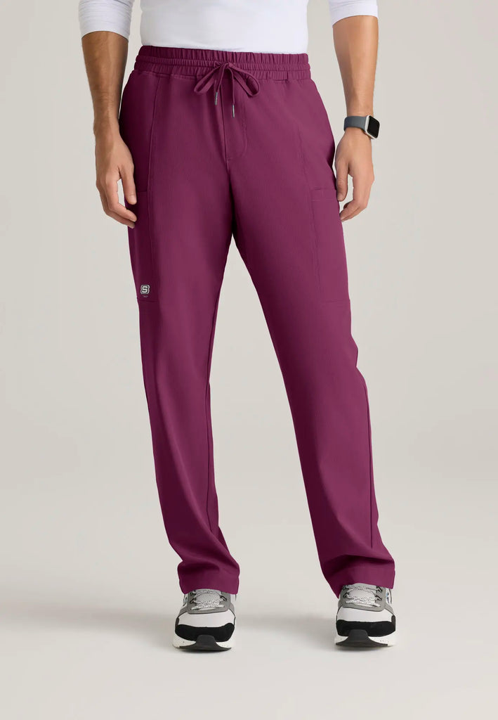 Barco Scrubs Men's Horizon Pant Wine | scrub-supply.com