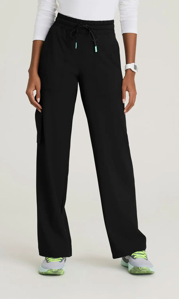 Skechers by Barco Scrubs Women's Scout Pant Black | scrub-supply.com
