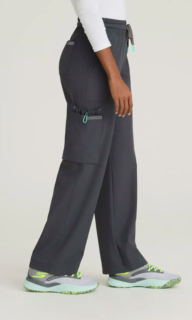 Skechers by Barco Scrubs Women's Scout Pant Pewter | scrub-supply.com