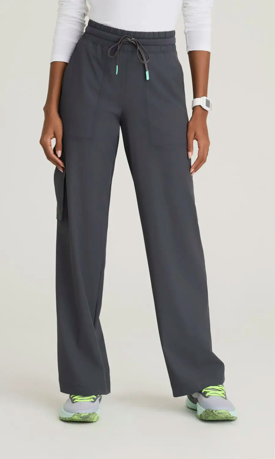 Skechers by Barco Scrubs Women's Scout Pant Pewter | scrub-supply.com