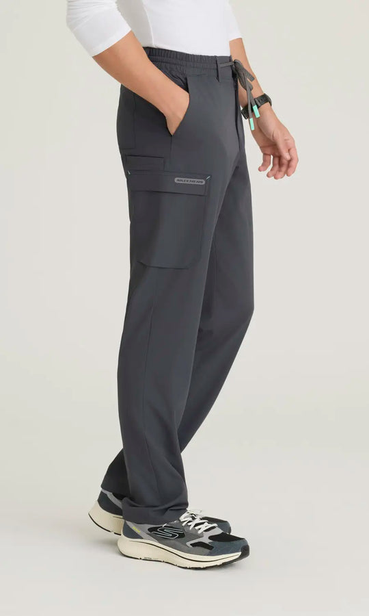 Skechers by Barco Scrubs Men's Terrain Pant Pewter | scrub-supply.com
