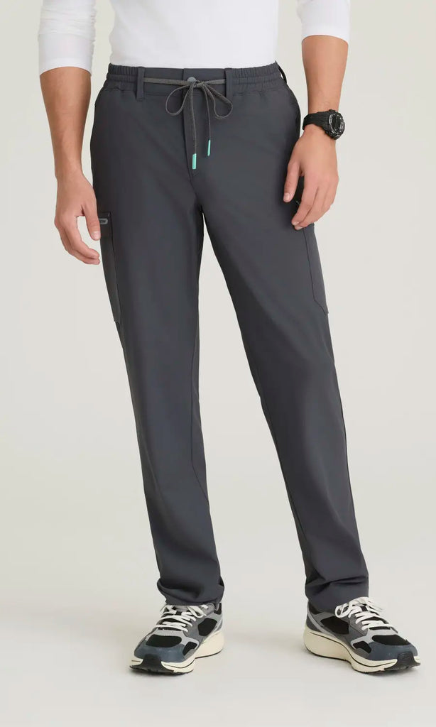 Skechers by Barco Scrubs Men's Terrain Pant Pewter | scrub-supply.com