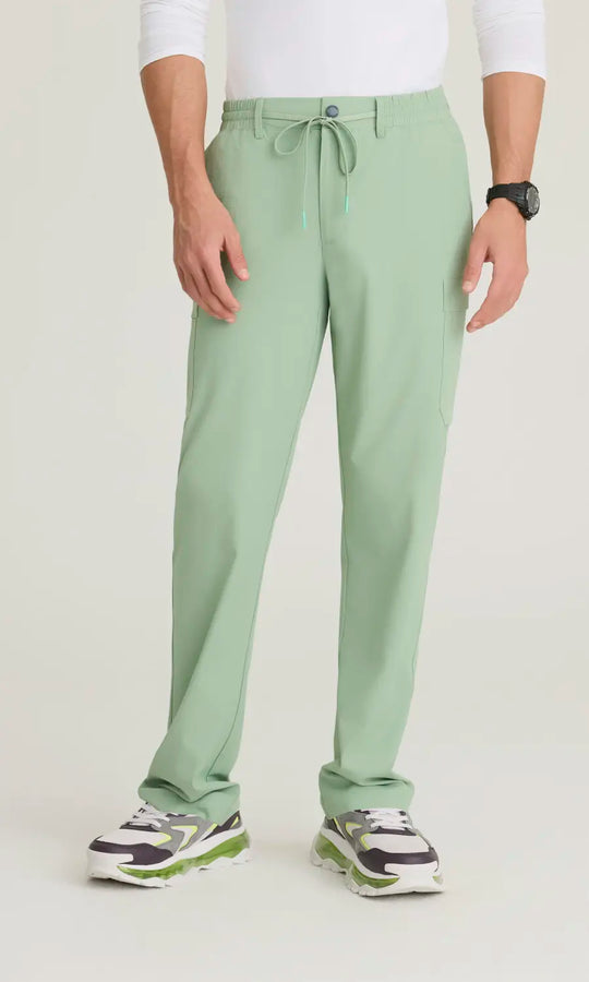 Skechers by Barco Scrubs Men's Terrain Pant Field Green | scrub-supply.com