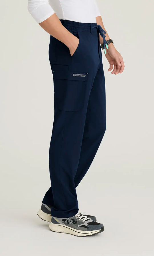 Skechers by Barco Scrubs Men's Terrain Pant Navy | scrub-supply.com