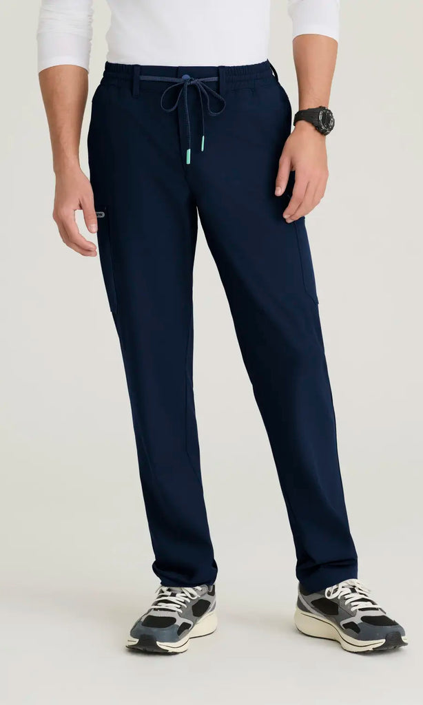 Skechers by Barco Scrubs Men's Terrain Pant Navy | scrub-supply.com