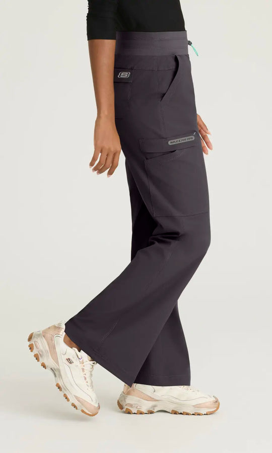 Skechers by Barco Scrubs Women's Explore Pant Pewter | scrub-supply.com