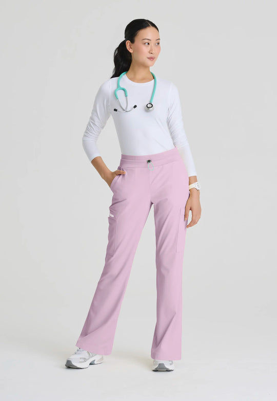 Skechers by Barco Scrubs Women's Explore Pant Desert Rose | scrub-supply.com