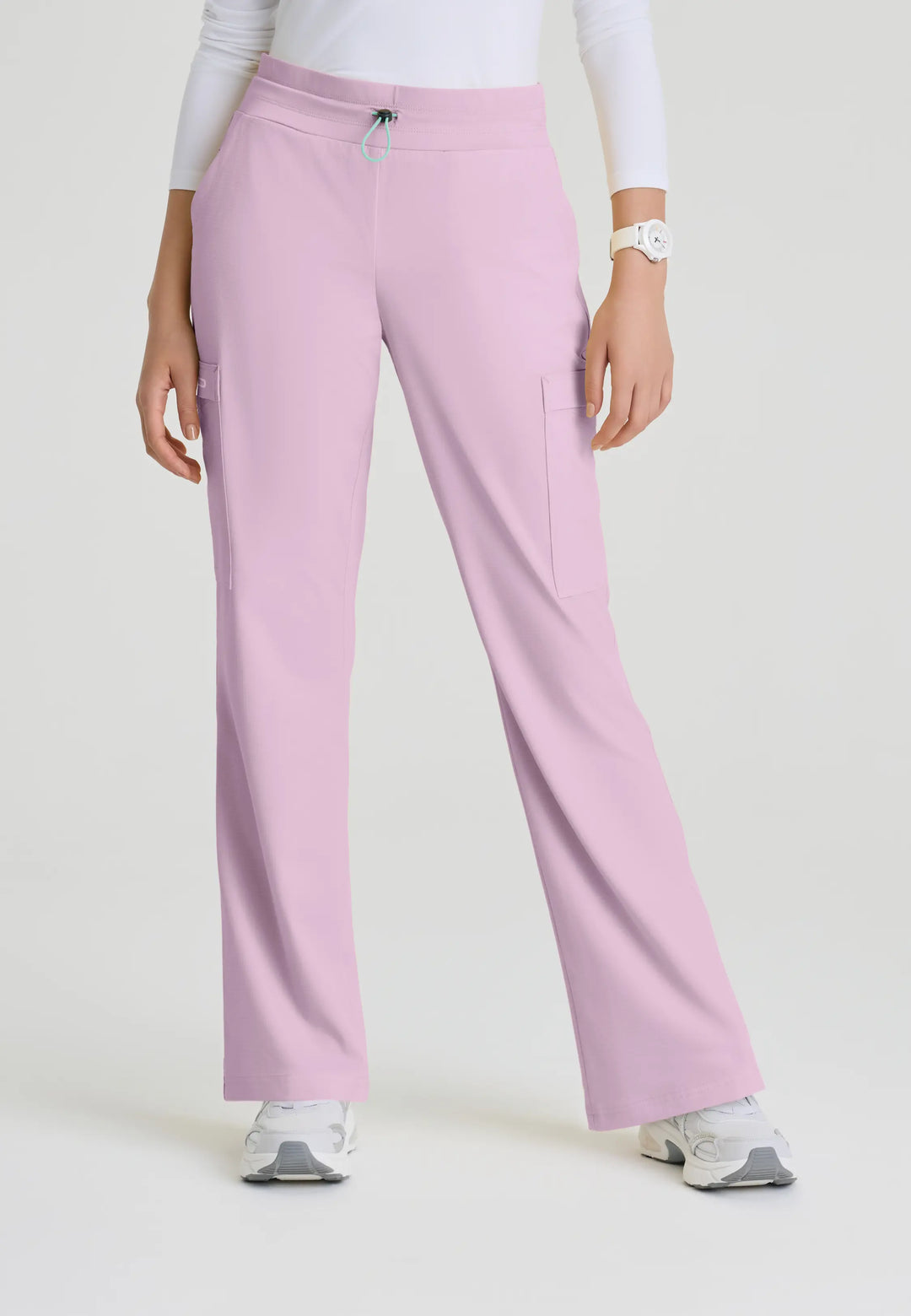Skechers by Barco Scrubs Women's Explore Pant Desert Rose | scrub-supply.com