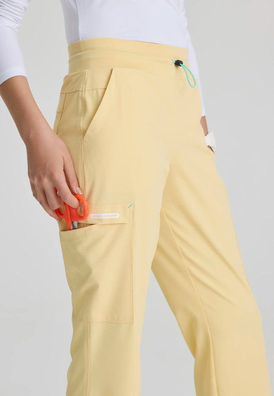 Skechers by Barco Scrubs Women's Explore Pant Soft Citrine | scrub-supply.com