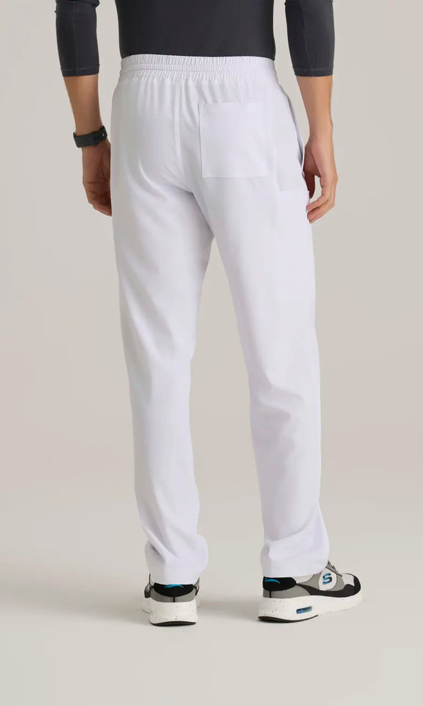 Skechers by Barco Scrubs Men's Compass Pant White | scrub-supply.com