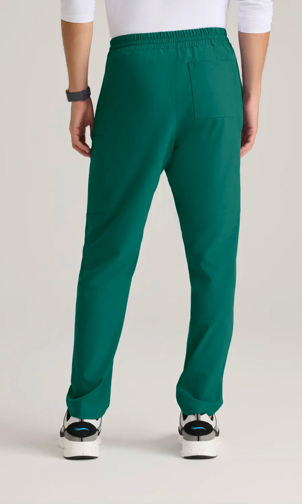 Skechers by Barco Scrubs Men's Compass Pant Hunter Green | scrub-supply.com