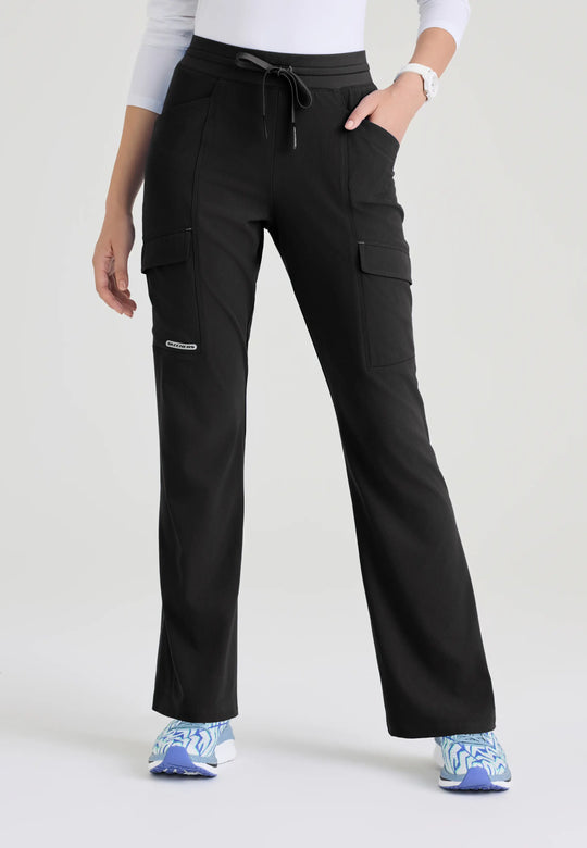 Skechers by Barco Scrubs Women's Reward Pant Black | scrub-supply.com