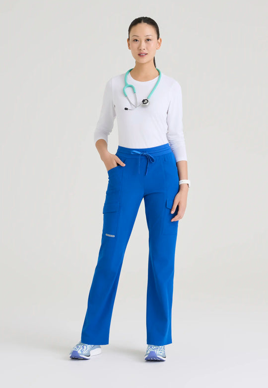 Skechers by Barco Scrubs Women's Reward Pant New Royal | scrub-supply.com