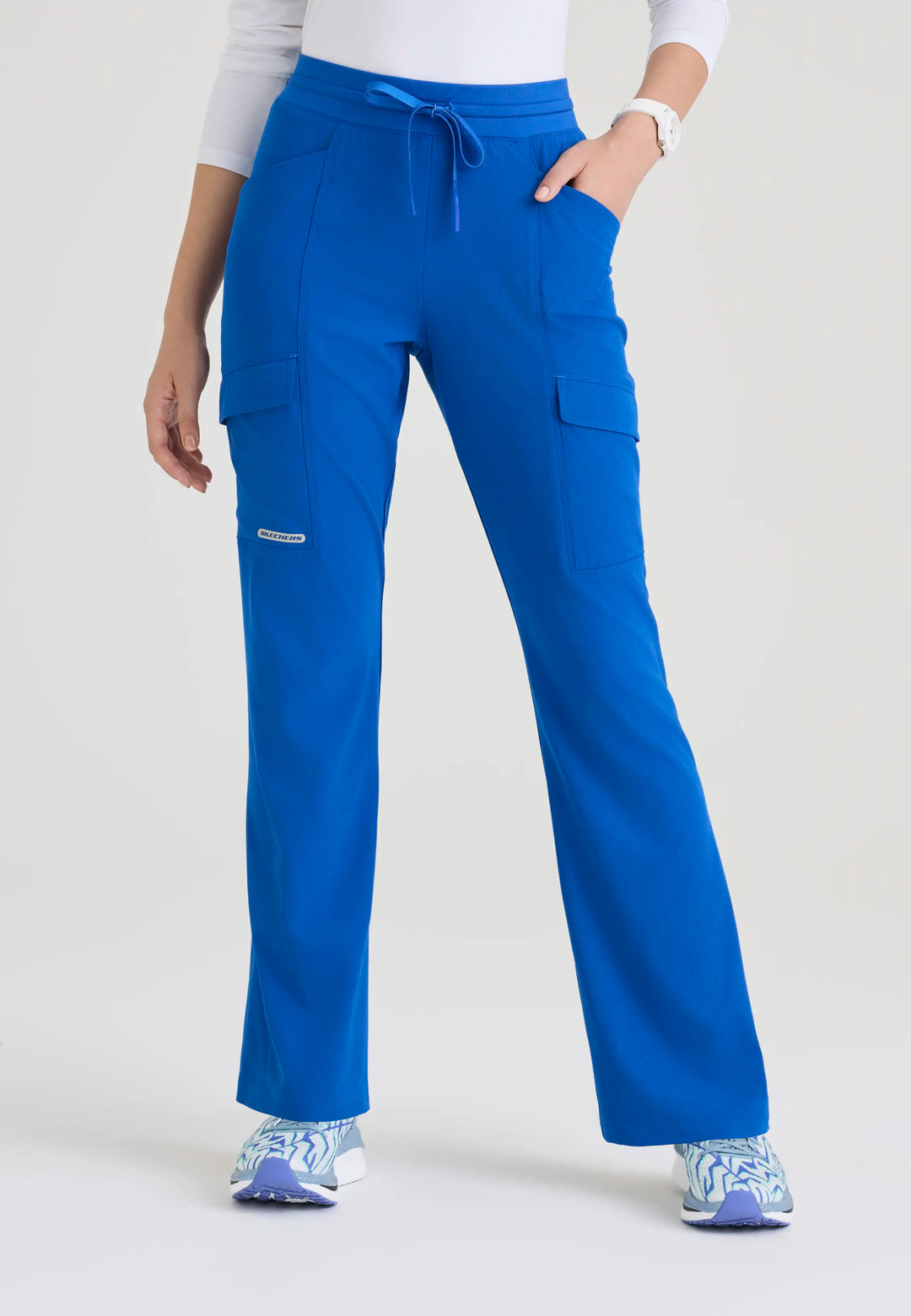 Skechers by Barco Scrubs Women's Reward Pant New Royal | scrub-supply.com