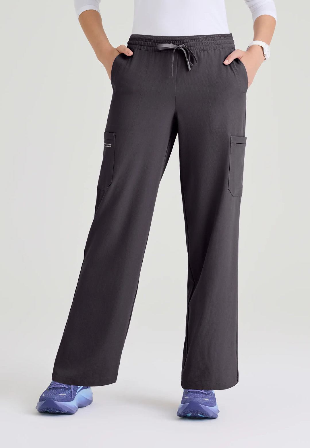 Skechers by Barco Scrubs Women's Honor Pant Pewter | scrub-supply.com